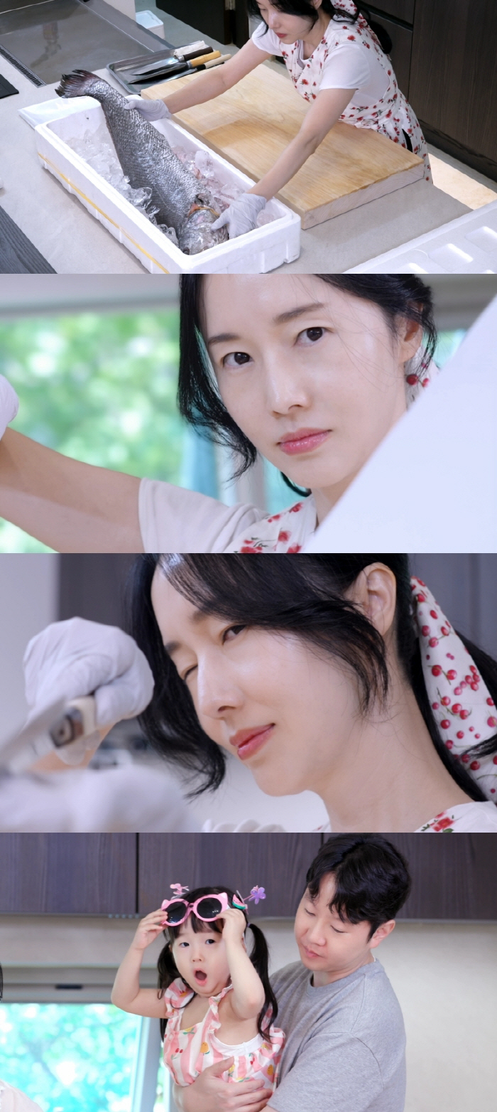 Lee Jung-hyun to install a large steel plate at home → This time, a large croaker dismantling show...Are you going to turn into a chef? (Pyeon Restaurant)