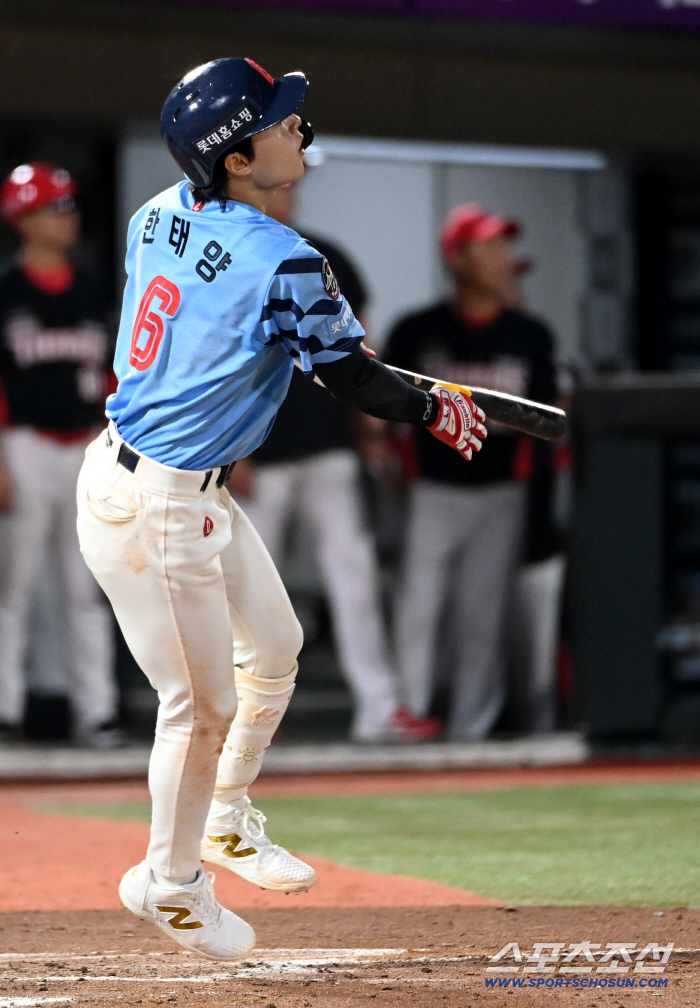  Hantaeyang's three-run blast of chasing by one point!