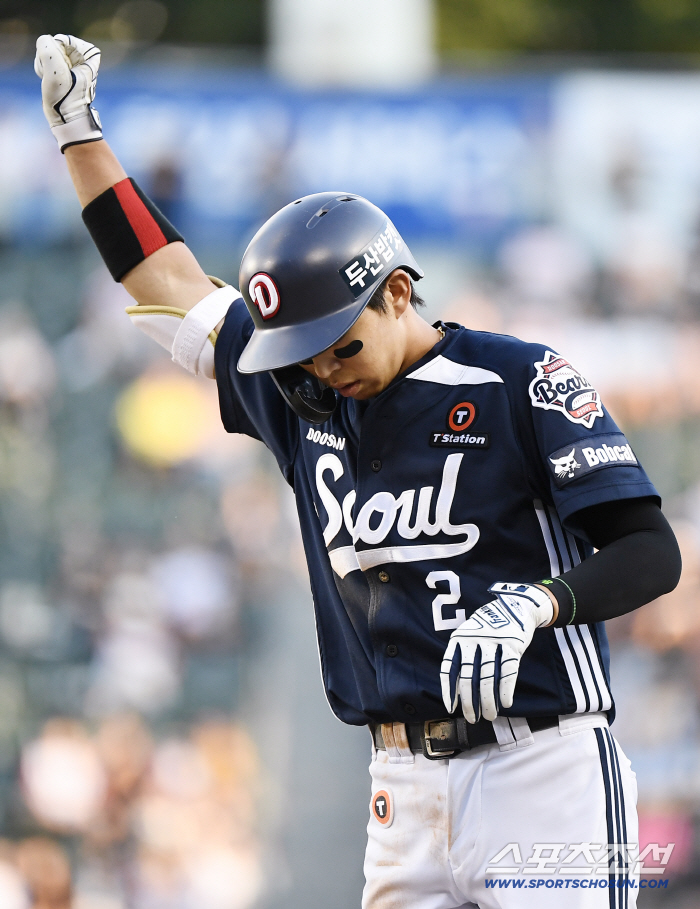  Kim Minseok hit a timely RBI single