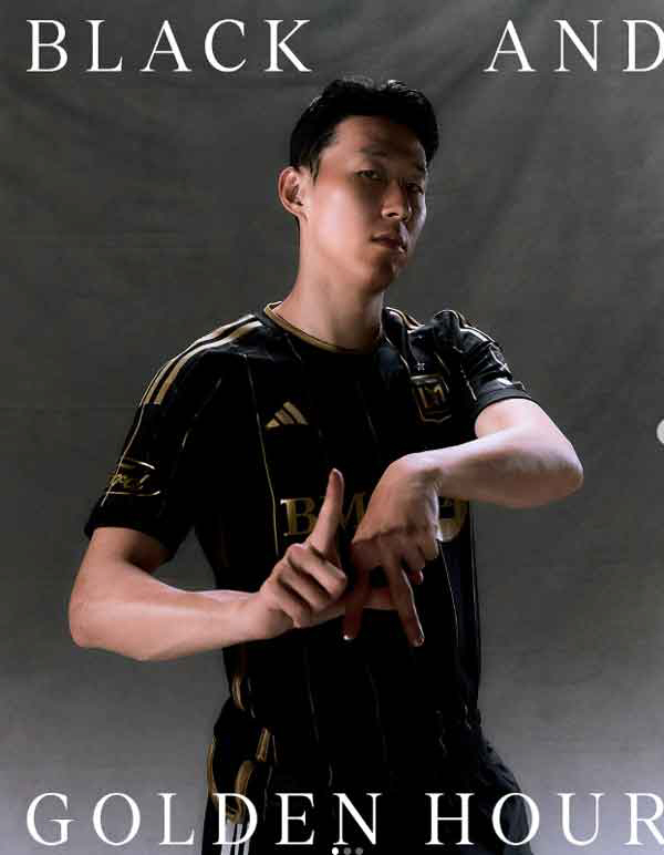 Son Heung-min entered La La Land and stole LA FC's fans' hearts with his witty LA pose