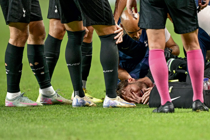 Tottenham, who sent captain Son Heung-min off, announced the rupture of Madison's cruciate ligament, which is a shock X shock...a setback in preparation for the season