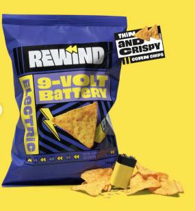 World's First 9-Volt Battery Flavored Snack Launch, What's in it?