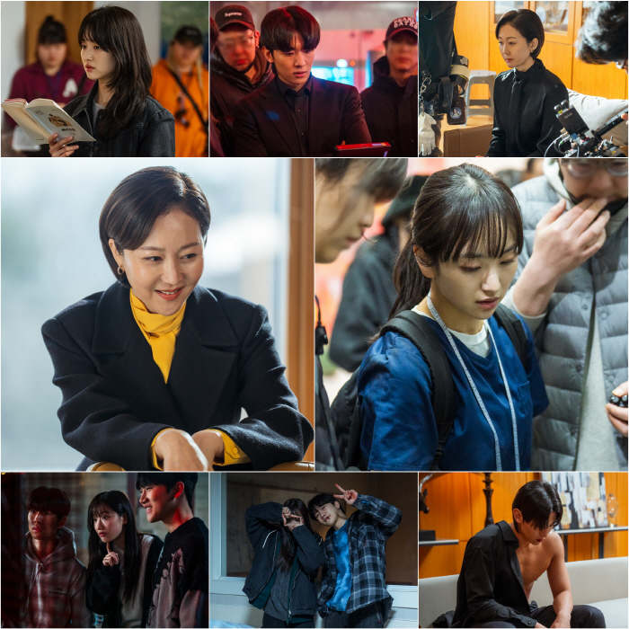 Yum Jung-ah → Dex, you're so good at preventing excessive immersion. Behind-the-scenes of warm chemistry
