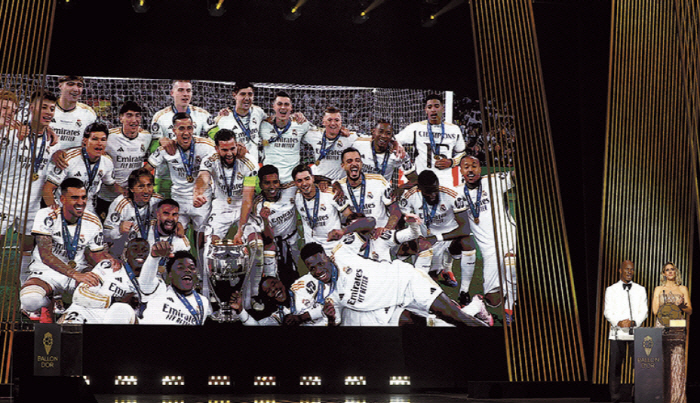 Boycott the water last year, no way this year? Real Madrid is starting again, distancing themselves from the Ballon d'Or, treating them as worthless