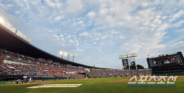  KS in advance visited Jamsil Baseball Stadium in full view