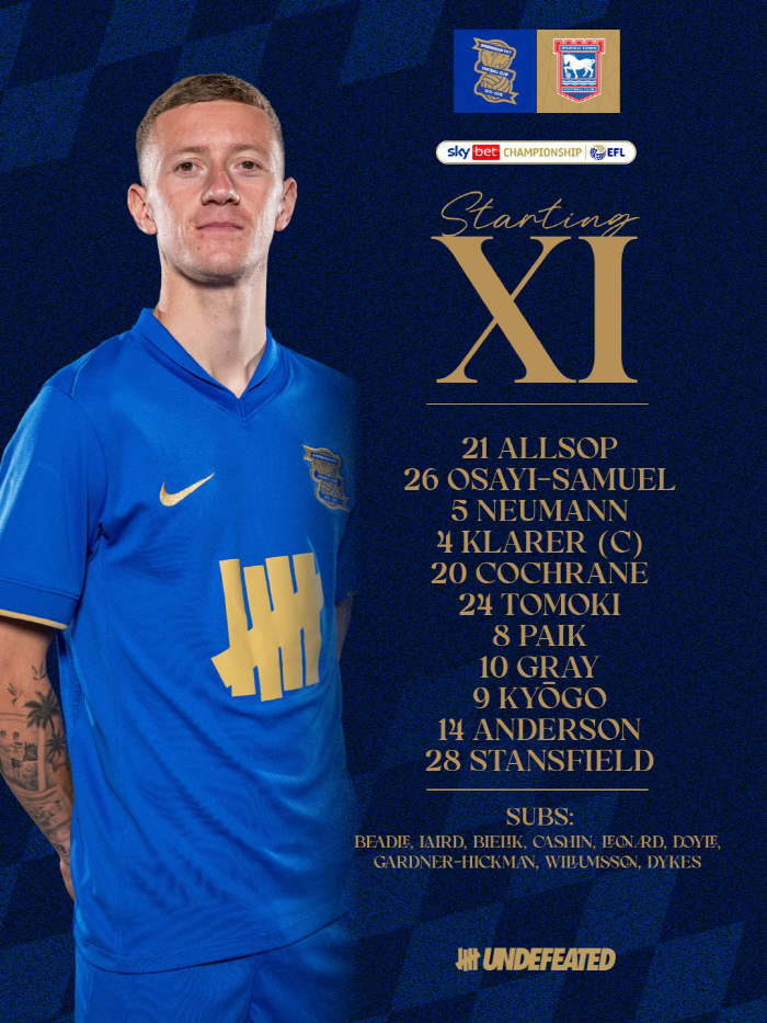 Baek Seung-ho's soft tofu touch → pressure is crazy. 90 minutes full time → Paik praised the best player by 9 points...Birmingham, 11 Draw Through