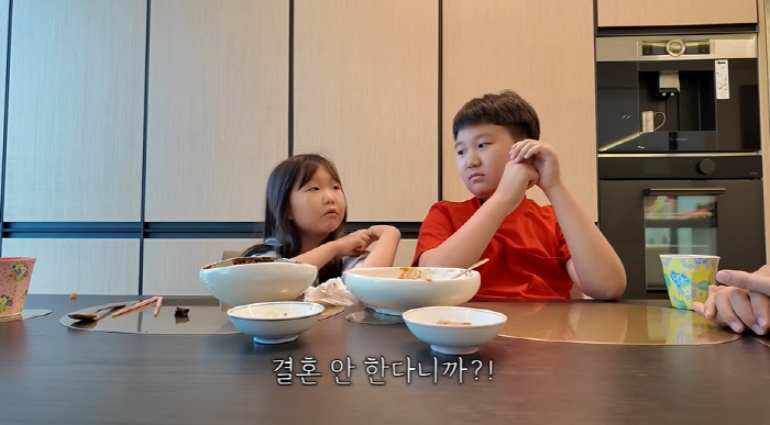 Jang Yoon-jung's daughter declares non-marriage at only 8 years old. Do you really have to get married? Do Kyung Wan is doomed (Pyojung TV)