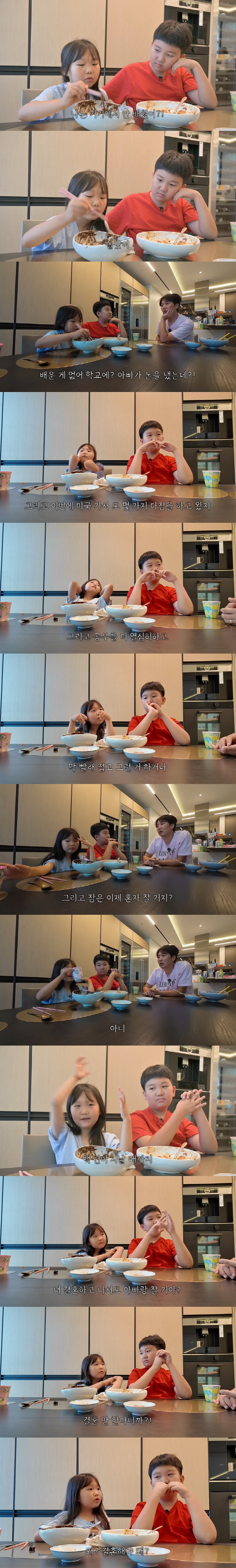 Jang Yoon-jung's daughter declares non-marriage at only 8 years old. Do you really have to get married? Do Kyung Wan is doomed (Pyojung TV)