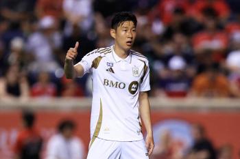 Induction of class tie PK with different dimensions! Son Heung-min, perfect MLS debut LAFC, 22 draws with Chicago
