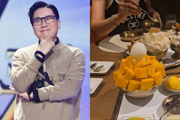 Lee Sang-min, 10 years younger ♥ Wife revealed for the first time..Luxury mango bingsu date at a five-star hotel