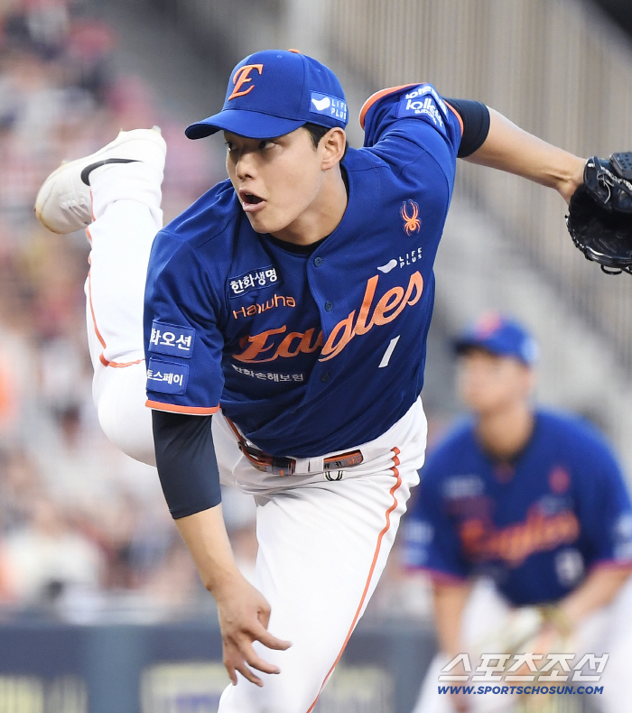 Moon Dong-ju, 158km, allowed two runs in six innings. Nine wins, try again. Will the bullpen block you this time