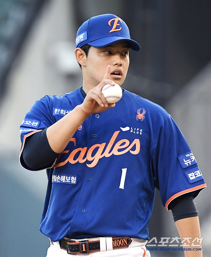 Moon Dong-ju, 158km, allowed two runs in six innings. Nine wins, try again. Will the bullpen block you this time