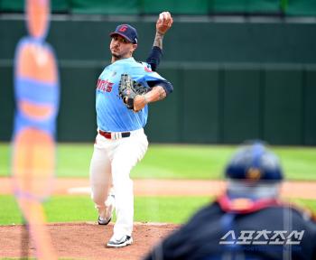  Velazquez showed off his powerful pitching