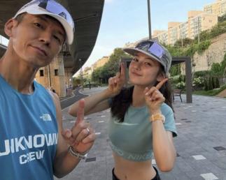  Newzins Daniel, who was blocked from activities, was chosen for the first 10km event to overcome with marathon