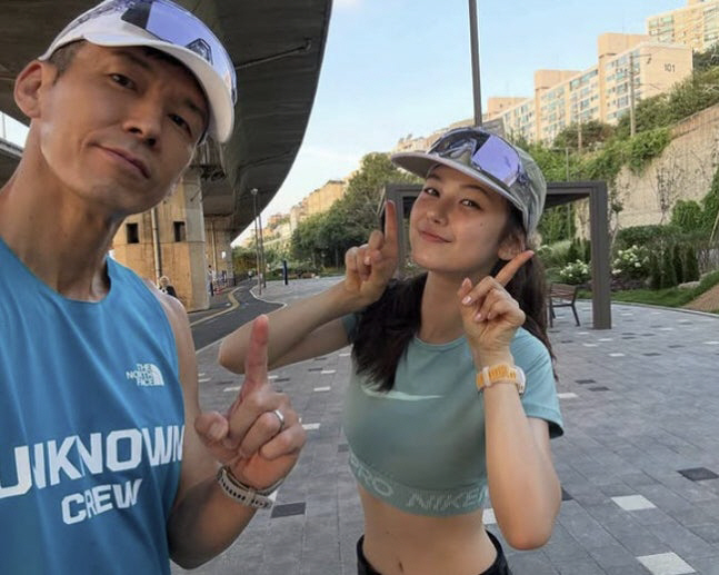  Newzins Daniel, who was blocked from activities, was chosen for the first 10km event to overcome with marathon