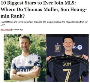 Henri Droxine Go Away SON, Top 4 Stars Who Entered MLS...No.1 is NAMSA MESSI