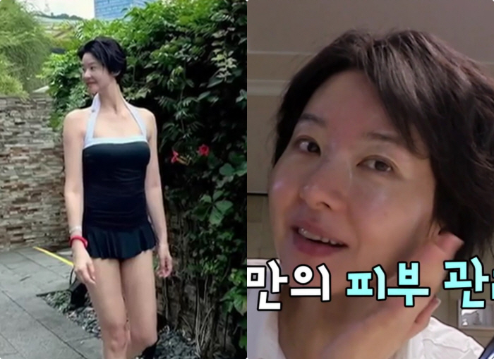 Single mom Song Sun-mi, 51-year-old unrealistic monokini body, perfect (perfect life)