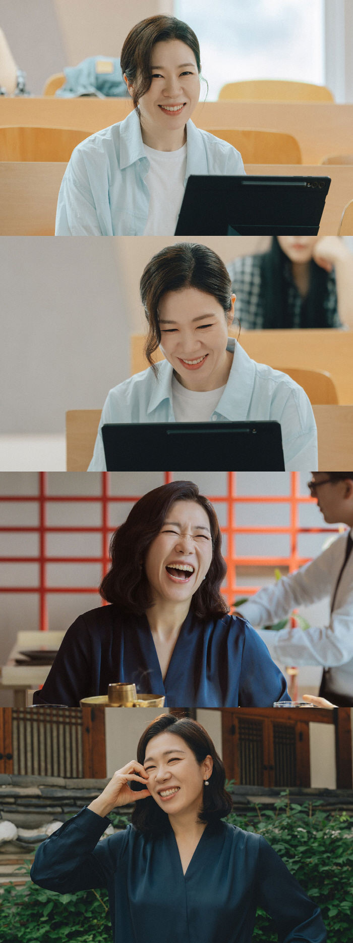 Yeom Hye-ran, the building owner of Seocho-dong, felt at the end of the law school so that she should not lose her courage to start anew