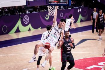 Korean men's basketball will beat Guam in the Asia Cup to advance to the quarterfinals and meet China