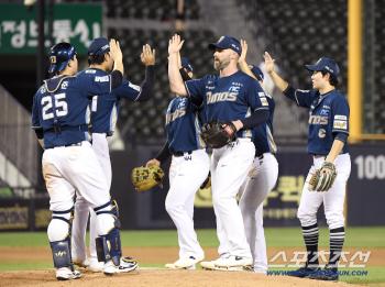  NC wins 3-2 over Doosan