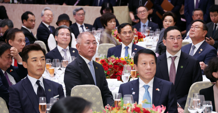Why is Ahn Jaewook over there?Ahn Jae-wook's surprise appearance at a state dinner in the president's office