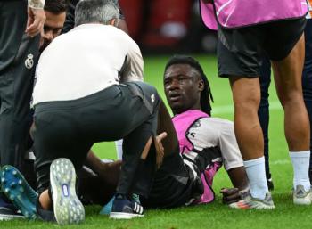 You're really like a glass body. Camavinga, you got hurt again…5 injuries in a year, inevitable to miss the opener