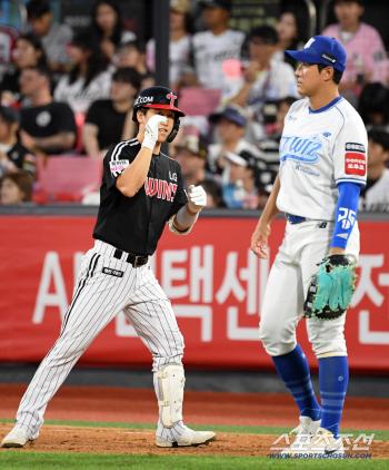 I felt so good for the first time in my life to be the 8th hitter who got 4 pitches on purpose. I want to go to the All-Star Game, a new dream of a scene stealer who stole 2nd base on foot