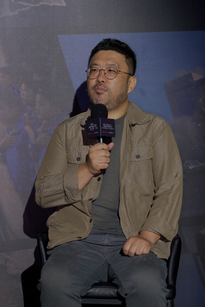 I'm a Survivor. I opened up to the sensational controversy..Producer Cho Sung Hyun, you can't remember