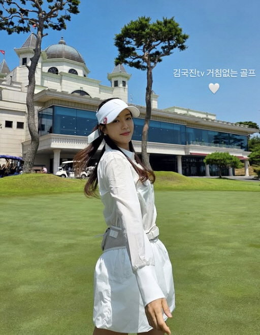 Park Han-byeol, Burning Sun Husband Returns → Relaxed Golf Daily Good Shot 