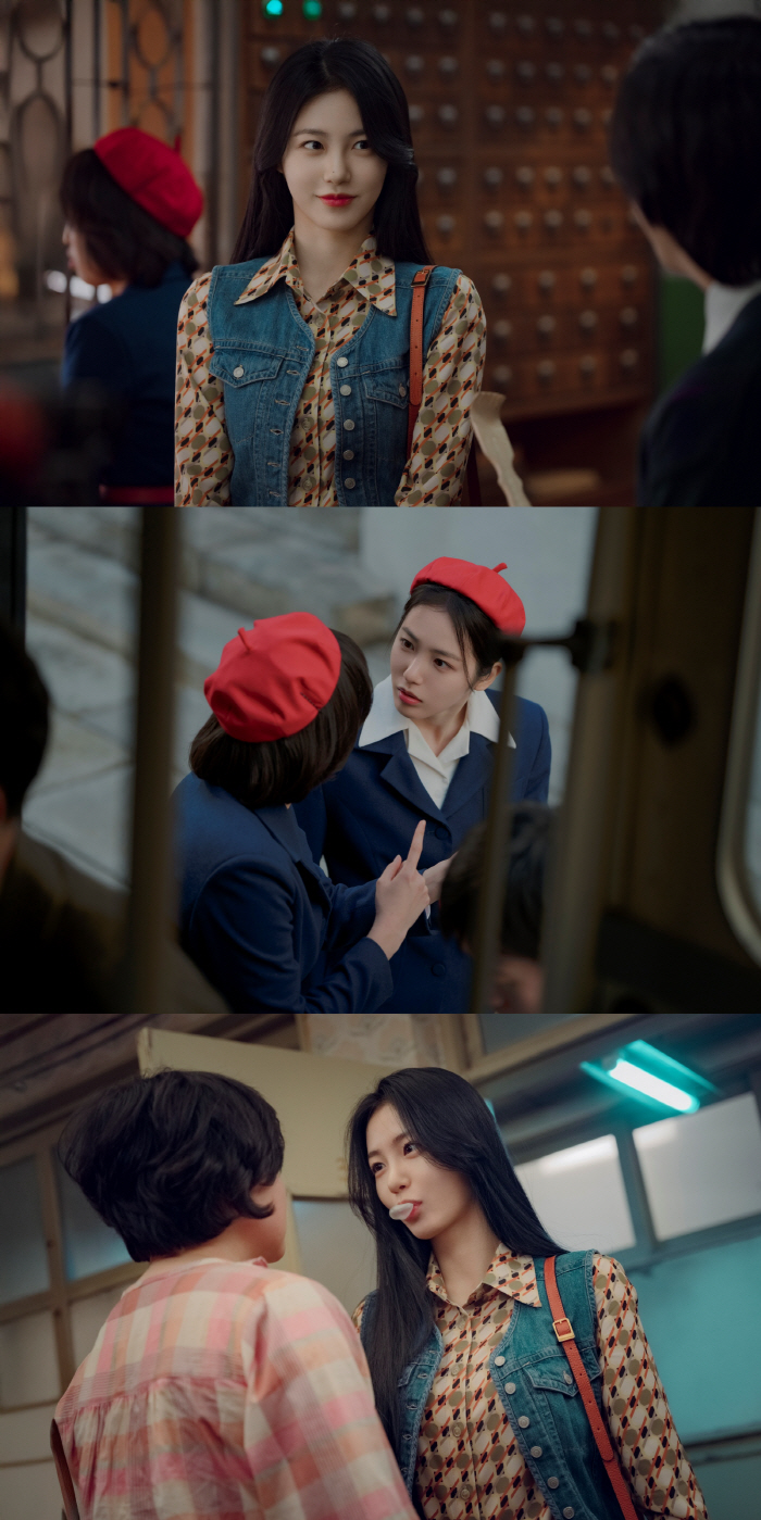  Shin Ye-eun overwhelms with bubble gum...'100 Memories' Born Youth Icon in the 80s