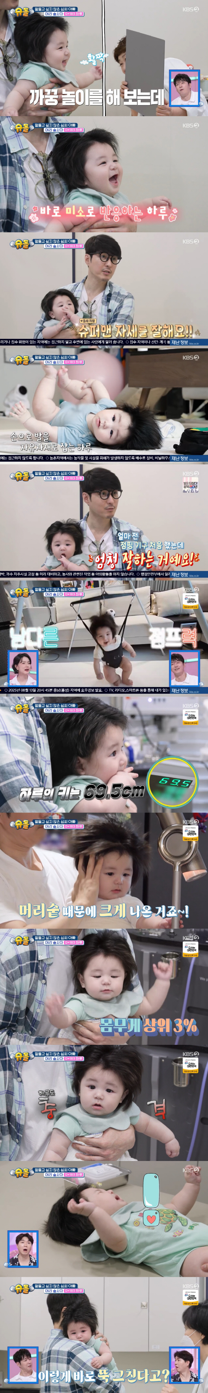 Shim Hyung-tak, 69.5 cm in height and 9.7 kg Top 3% Risk of Childhood Obesity (Sudol)