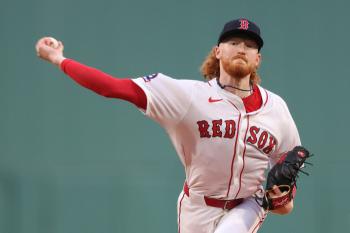Why did the Dodgers throw it away? That's not it, 6 innings without losing 8K, gives Boston its first win since transfer
