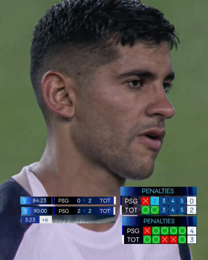 Joker Lee Kang-in breathed life into PSG and ruined Tottenham NEW captain's reporting ceremony with a lovely finish, played 22 minutes and scored 7.9 points → 2nd place in the team