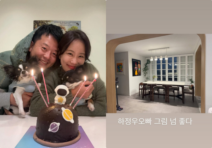Kim Ji-min ♥ Kim Jun-ho reveals his newlywed house in Han River view..Even the Jungwoo Ha painting is luxurious.
