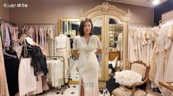 Lee Mi-sook wore a wedding dress at the age of 65..The surreal elegance is wonderful, too