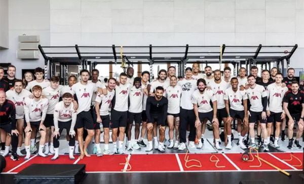 The love-hate striker who left for Saudi Arabia, the last group photo at the Liverpool training site, Hun  Moongle