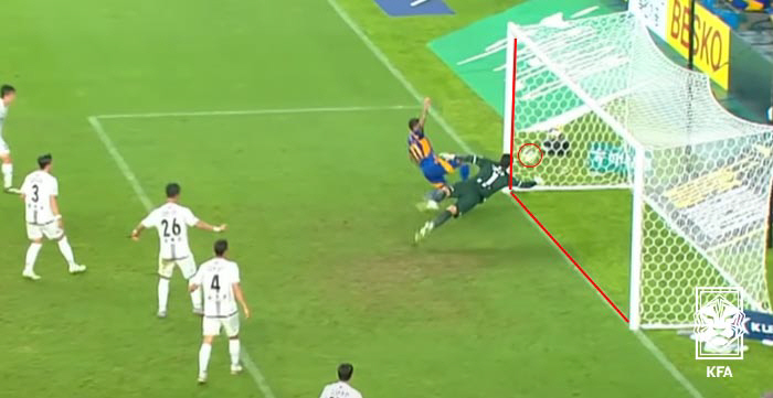  The reason for the misjudgment of Jeonnam scoring is technical defect KFA, and the explanatory data of the controversy over the decision are released...Ulsan Rubik's Son goal is sincere → It's not subject to on-field review