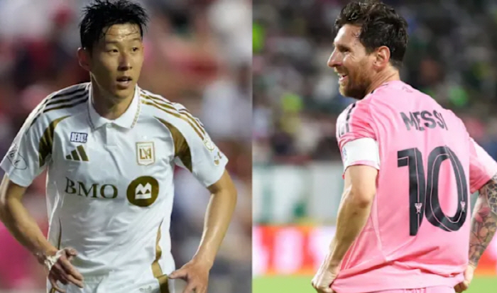 We're in the same league? No. 4 star Son Heung-min vs. No. 1 star Messi will never be seenSoccer's Special Scenery, Not Football
