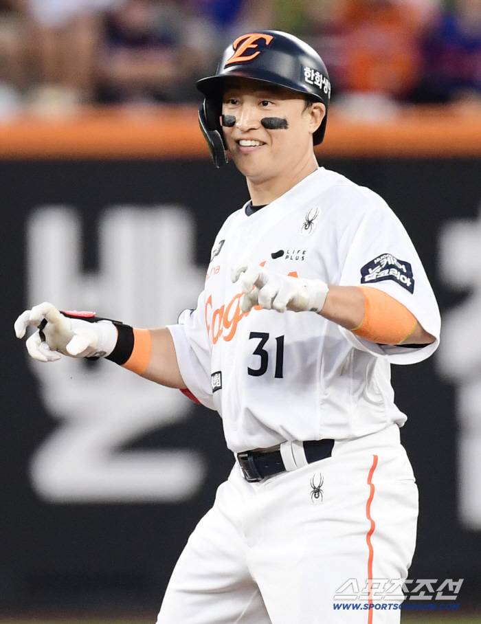 You brought him really well. Eagles' brother, who is now adjusting, won three consecutive games (Daejeon site) with three RBIs