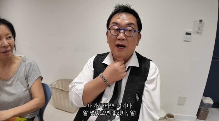 Lee Yongsik, 73, lost 15kg for his granddaughter..Whenever I see side effects, I'm upset
