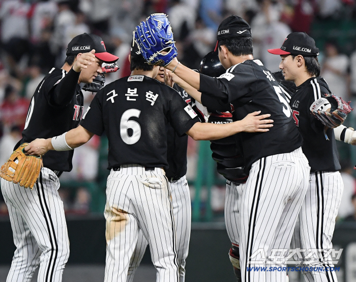 LG home run Park Dong-won's batting sense will rise, with the coach shaking the starter, the Aejeja breaking the finish and keeping the No. 1 come-from-behind victory