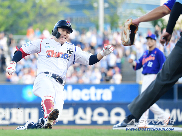  Choi Won-jun's RBI triple to take the lead in the first inning
