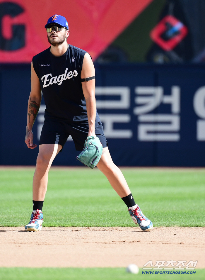  Hanwha's Ponce Infield Defensive Player Transformation