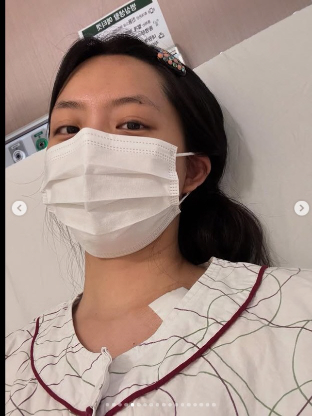 Ryu Ji-won from Good Day shaved her head while battling leukemia...to come back healthier