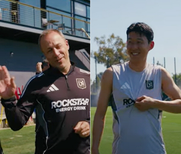 Was that the director? It turns out that the 19-year-old Son Heung-min was playing as a defender, LA FC coach...Reunion for the first time in 14 years → Goalkeeper's Misleading Funny Excuse