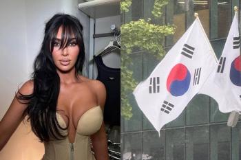 Where is your last name Kim?Kim Kardashian Posted a Photo of Taegeukgi on Aug. 15 Independence Day