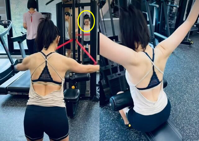 Hyun Bin ♥ Son Ye-jin reveals the front for the first time during back muscle exercises...a hair tie and a perfect line