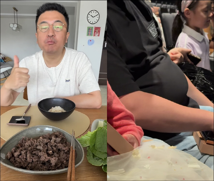 Lee Ji-hye, ♥ Moon Jae-wan's serious belly fat and the cilantro diet declaration is not missing