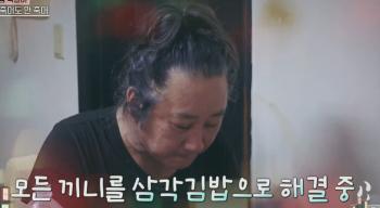 '61-year-old' Kim Do-kyun, it's a miracle to be alive..'Triangle gimbap  6 shots.' Extreme eating habits
