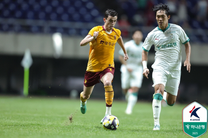  Stork hunter Hayes crazy multi-goal explosion! Gwangju defeated Daejeon 20, which lost Lee Chang-geun, and regained sixth place